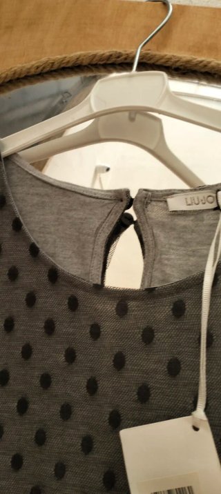 Vestito Liu Jo pois nero e grigio