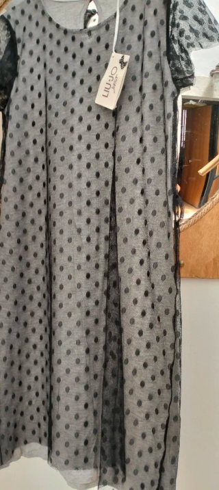Vestito Liu Jo pois nero e grigio