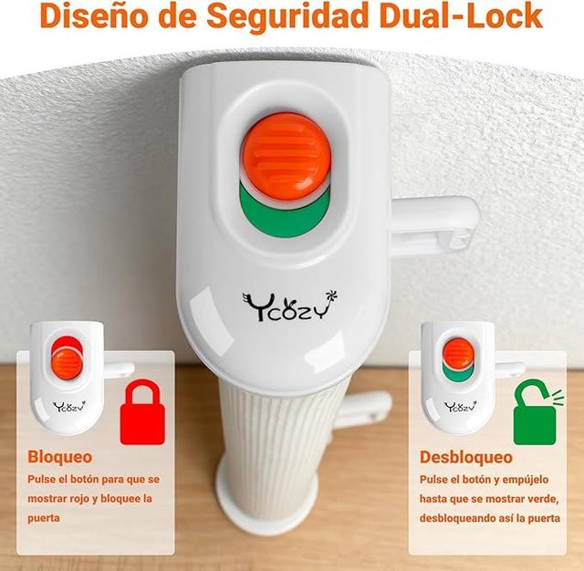 Ycozy Barriera di Sicurezza per Bambini Estensibile 0-150cm