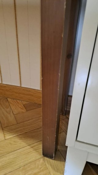 Consola recibidor madera 2 cajones