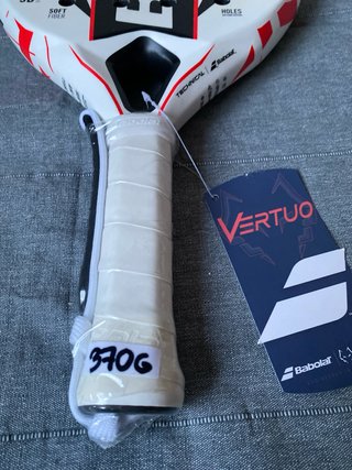 Pala Padel Babolat Vertuo J.Lebton 370g Nueva