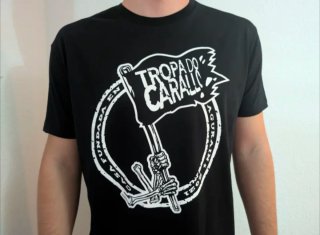 CAMISETA NEGRA - TROPA DO CARALLO - TALLA L y más