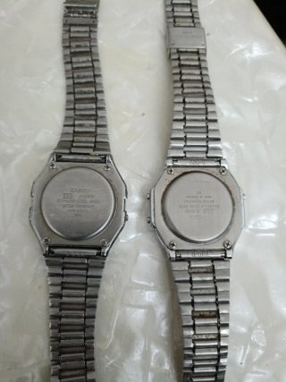 Reloj Casio Digital Plata y Negro