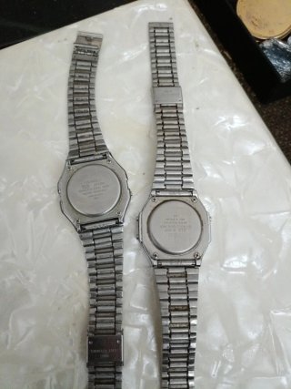 Reloj Casio Digital Plata y Negro