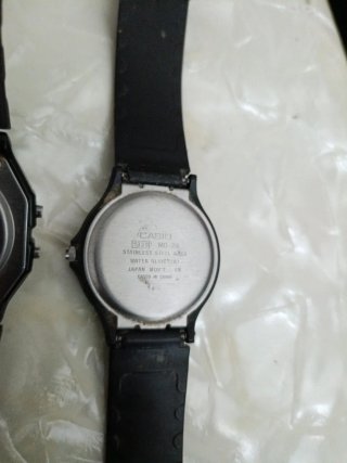 Reloj Casio Digital y Analógico Negro
