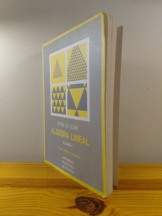 Álgebra lineal. Notas de clase