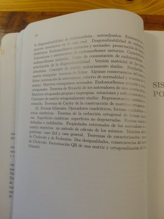 Álgebra lineal. Notas de clase