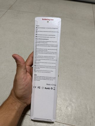 Soldador eléctrico tipo lápiz 220V