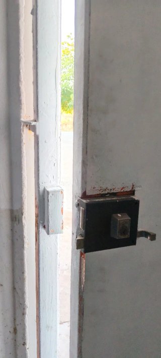 Puerta Exterior Forja Blanca