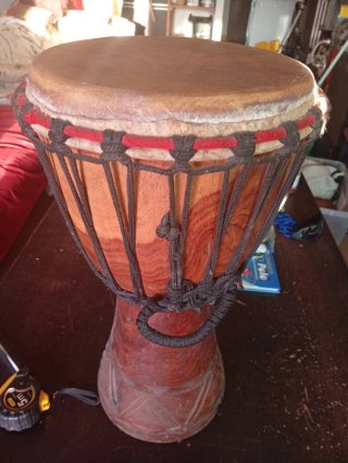 Djembe de madera