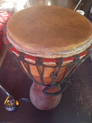 Djembe de madera