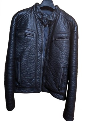 Giacca Calvin Klein Uomo Stile Moto Tg M