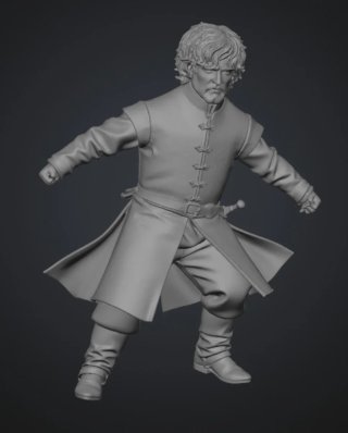 Creación Figura Resina SIN PINTAR