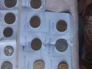 Austria 39 monete varie annate