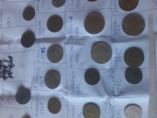 Austria 39 monete varie annate