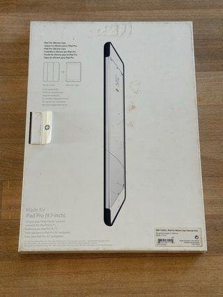 Apple iPad Pro 9.7 Custodia Silicone color Grigio