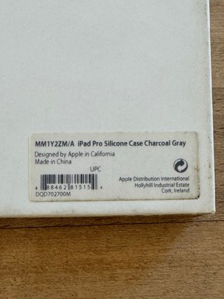 Apple iPad Pro 9.7 Custodia Silicone color Grigio