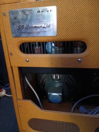 Amplificador Fender Bassman 59 LTD