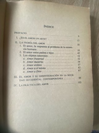 Libro El arte de amar