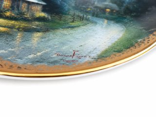 Lotto 11 Piatti Decorativi Thomas Kinkade
