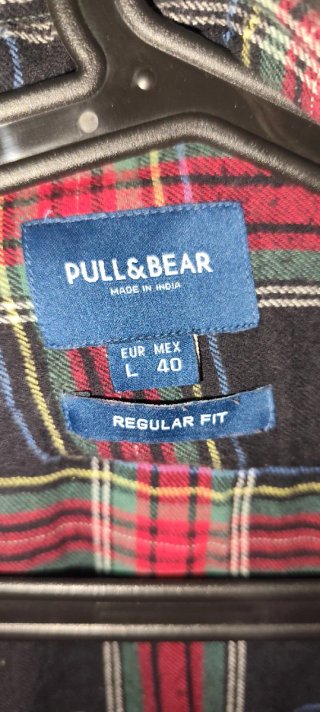 4 Camisas Pull&Bear Invierno Talla L