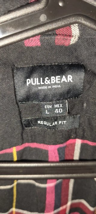 4 Camisas Pull&Bear Invierno Talla L