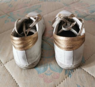 Scarpe 2Star donna oro e bianche