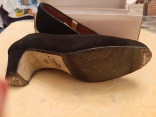 Zapatos planos negros