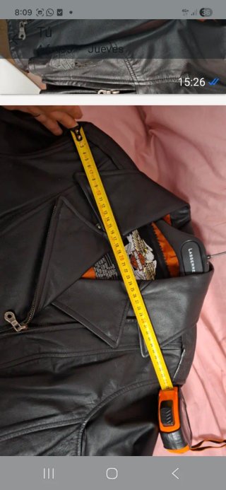 Chaqueta Harley-Davidson de piel, está nueva.