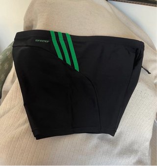 Costume da bagno Adidas nero e verde