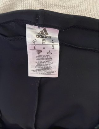 Costume da bagno Adidas nero e verde