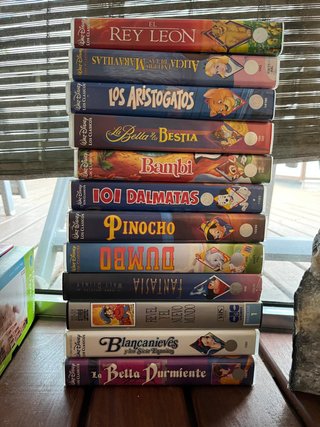 Colección Películas VHS Disney Clásicos