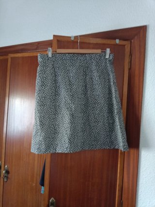 Falda estampada floral