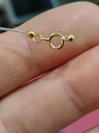 Gargantilla Oro 18K Negra