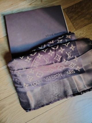 Sciarpa Louis Vuitton Marrone