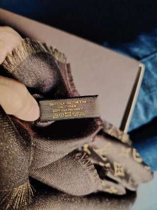 Sciarpa Louis Vuitton Marrone