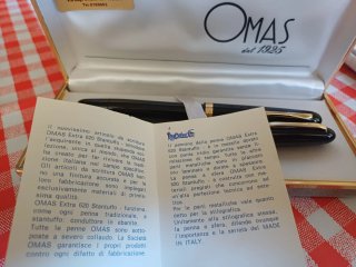 Set OMAS Penna Stilografica e Sfera