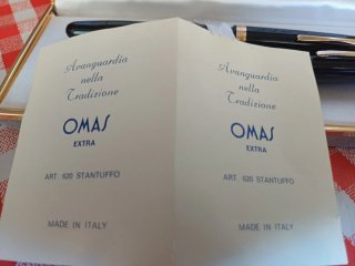 Set OMAS Penna Stilografica e Sfera