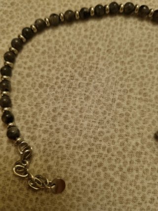 Braccialetto Stroili pietre vere grigio/argento
