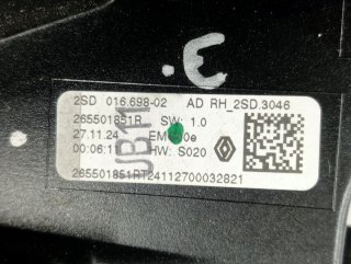PILOTO LED EXTERIOR DERECHO RENAULT RAFALE TOQUE