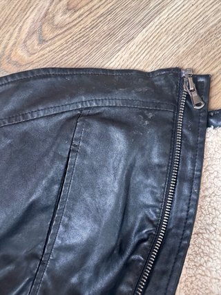 Chaqueta Invierno Benetton Negra Forrada