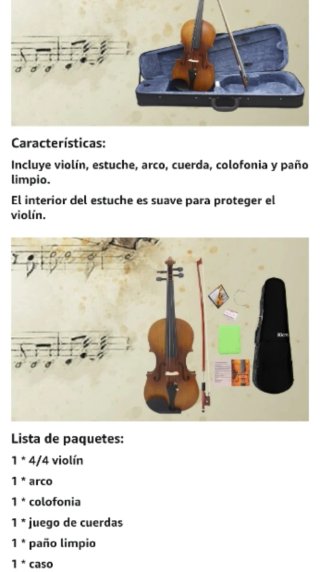 Violín Northeast Pine
