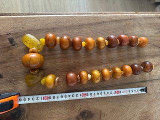 Collar ámbar copal Báltico 622g