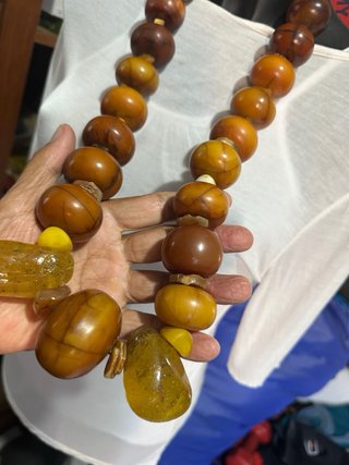 Collar ámbar copal Báltico 622g