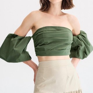 Top verde NASTY DE PLASTY