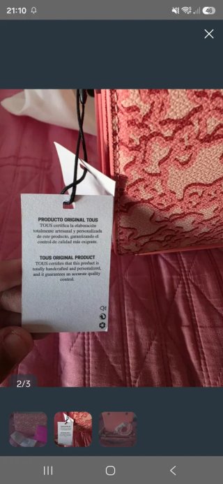 Bolso Tous Rosa ORIGINAL SIN USAR
