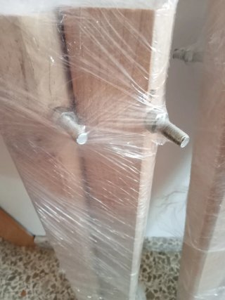 Mesa camilla de madera . 1,20 por 70. Santa Fe