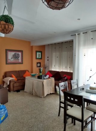 Mesa camilla de madera . 1,20 por 70. Santa Fe