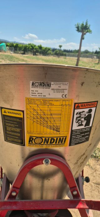 Abonadora manual Rondini