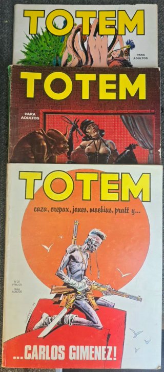 REVISTAS DE COMICS TOTEM
